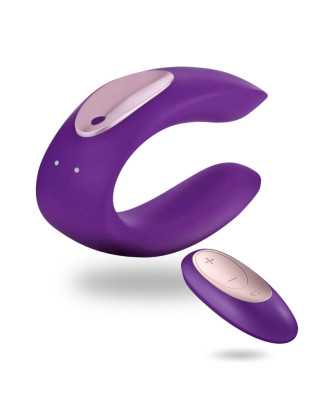 Stimulateur de couple Satisfyer Partner Plus télécommande 